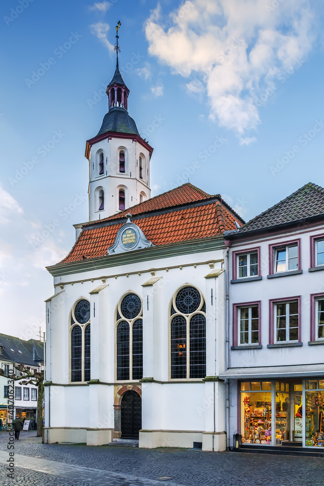 Obraz premium Evangelical church, Xanten, Germany