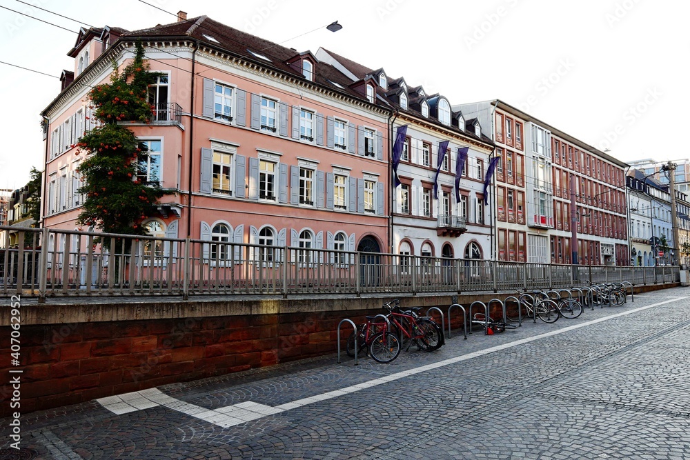 Obraz premium Freiburg im Breisgau Stühlingerbrücke