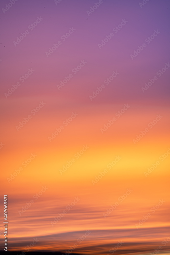 sky on fire abstract vertical