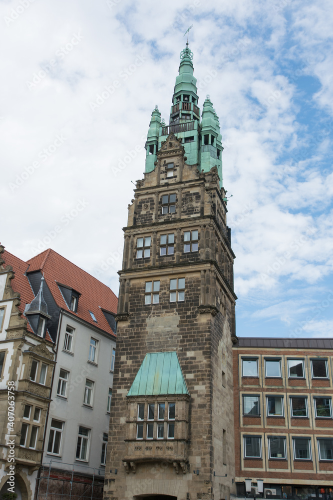 Stadthausturm in Münster, Westfalen