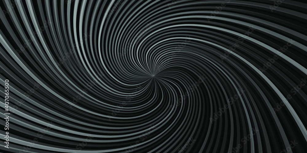 Obraz premium Swirling radial background Helix rotation rays Helix pattern Sun light beams