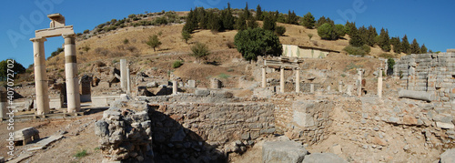 Roman ruins of Ephesus (Turkey). photo
