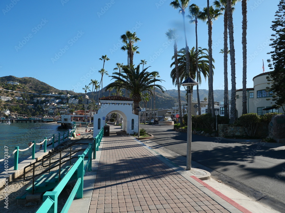 Catalina Island. beautiful entrance
