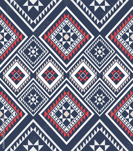 Geometric ethnic pattern traditional Design for background,carpet,wallpaper,clothing,wrapping,batik,fabric,sarong