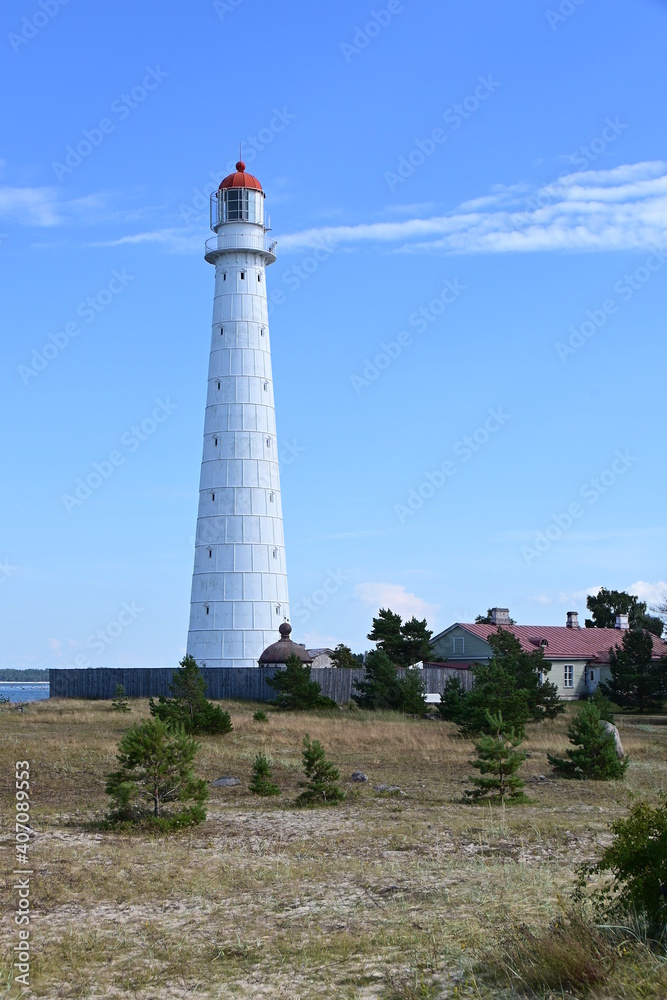 Leuchtturm auf Insel Hiiumaa, Estland