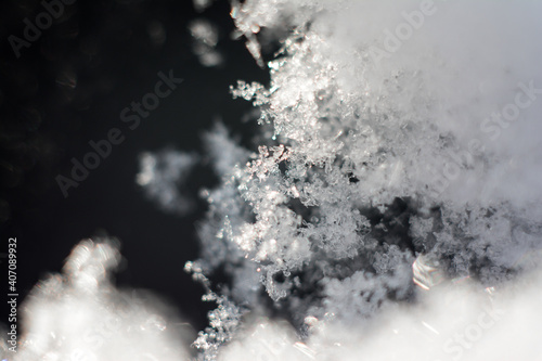 snowflakes macro