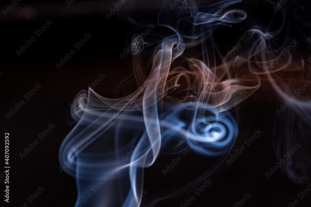 smoke swirl patterns