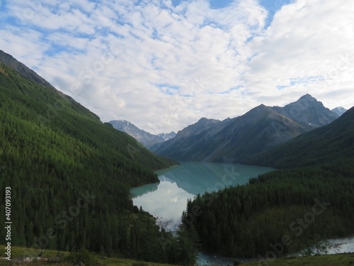 Beautiful lake. Altay