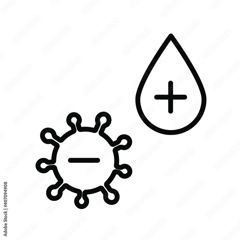 Illustration Vector graphic of vaccine icon Illustration Vector graphic of vaccine icon