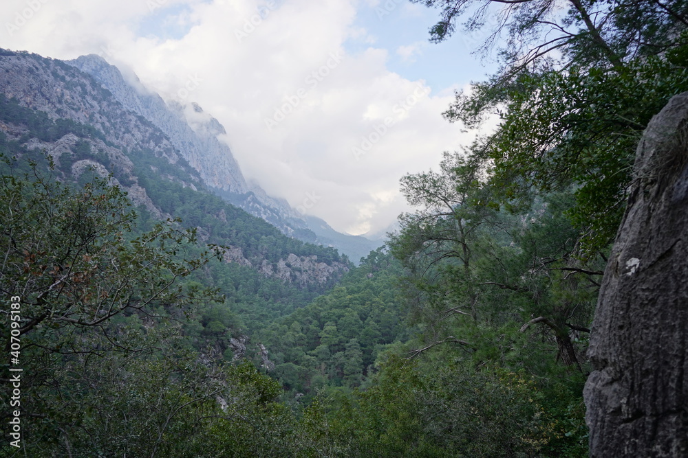 Forest, Hills, and mountains at the Goynuk, Antalya Forest, Hills, and mountains at the Goynuk, Antalya