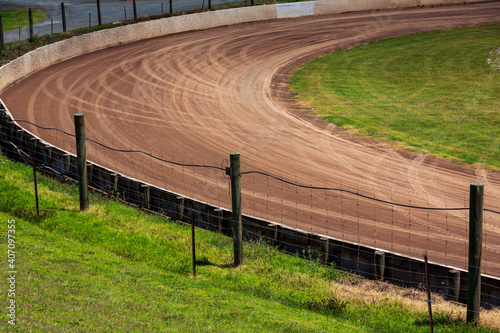 Speedway corner photo