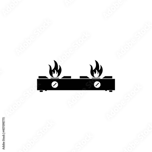 Gas stove icon
