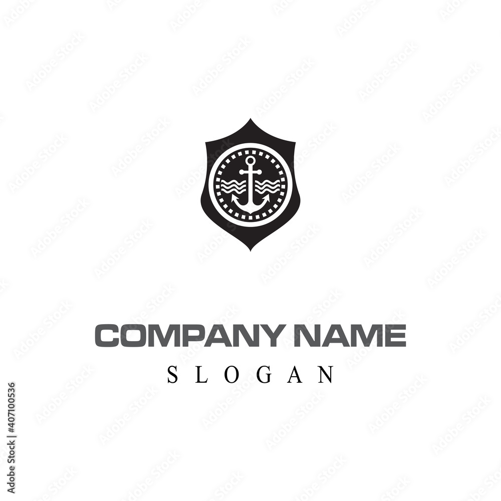 Anchor Logo Template vector symbol nature Anchor Logo Template vector symbol nature