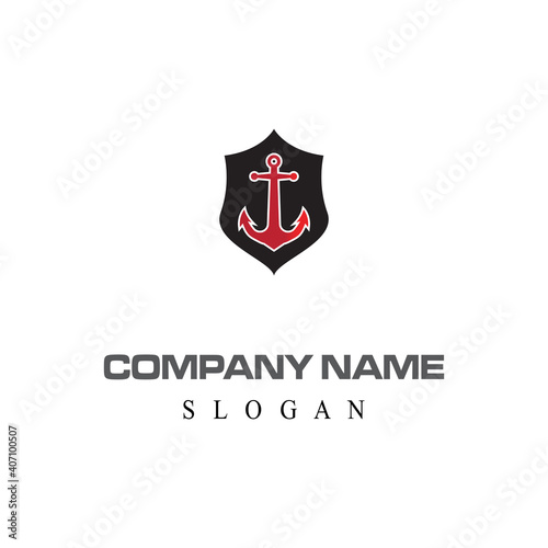 Free Download  Anchor Logo Template vector symbol nature - GFXLoad