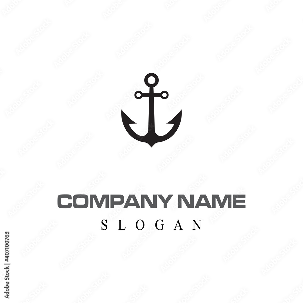 Anchor Logo Template vector symbol nature Anchor Logo Template vector symbol nature