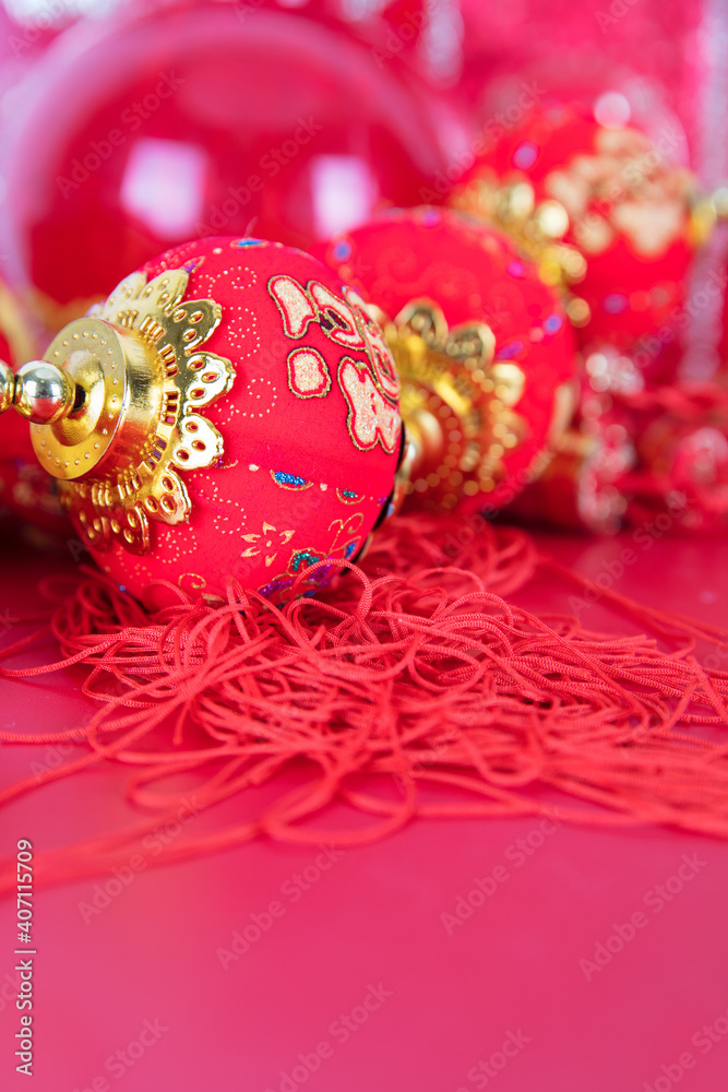 Red lantern in Lantern Festival