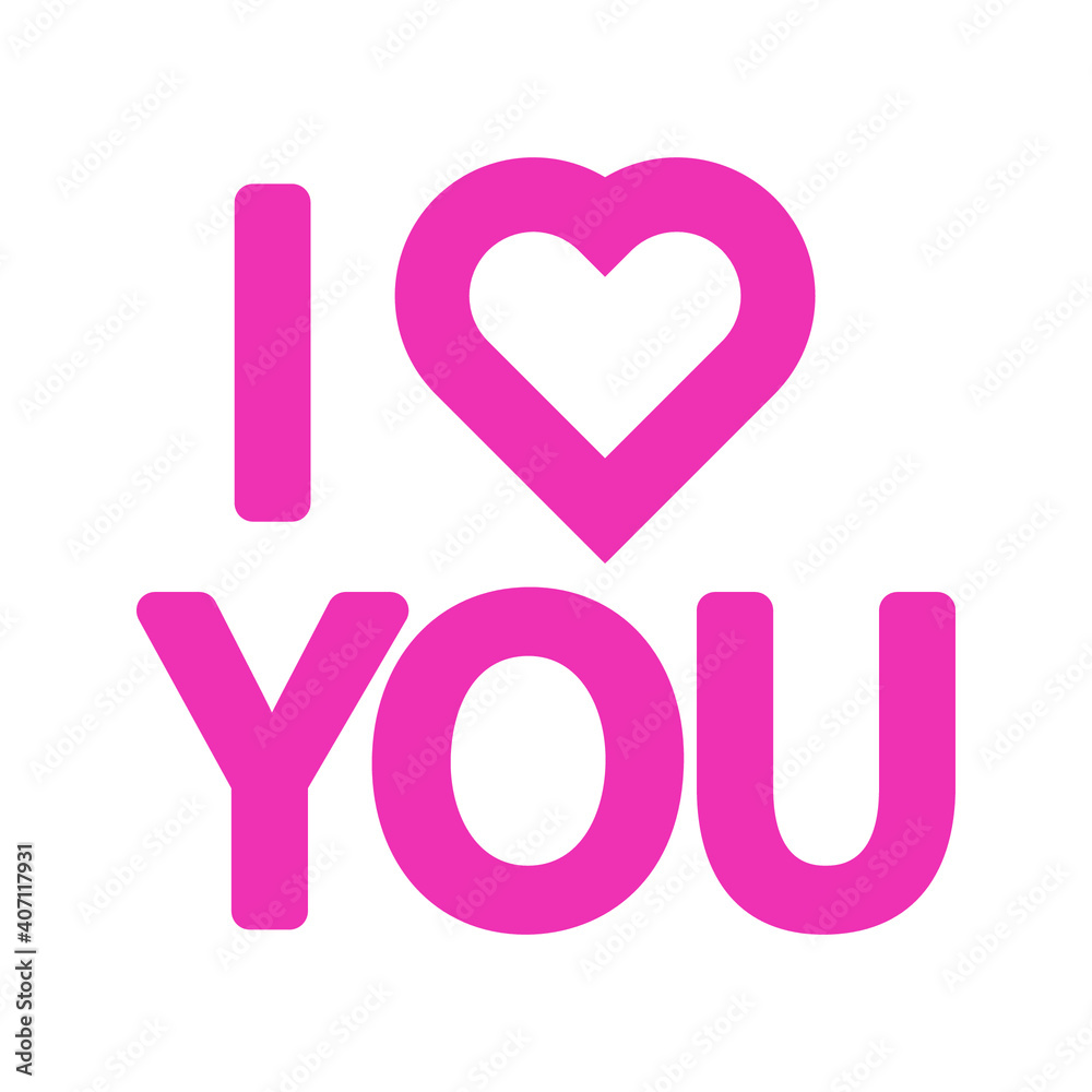 valentines related love and romance written love on hanging board vector with solid design on white background