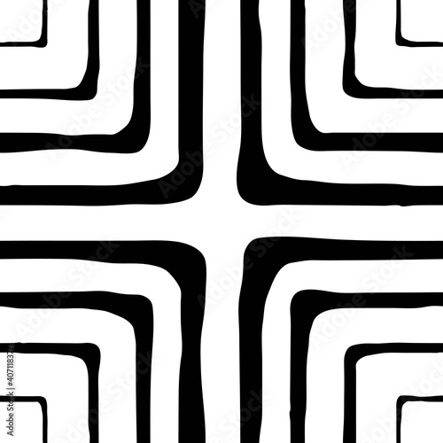 Seamless pattern. Geometric abstract background.