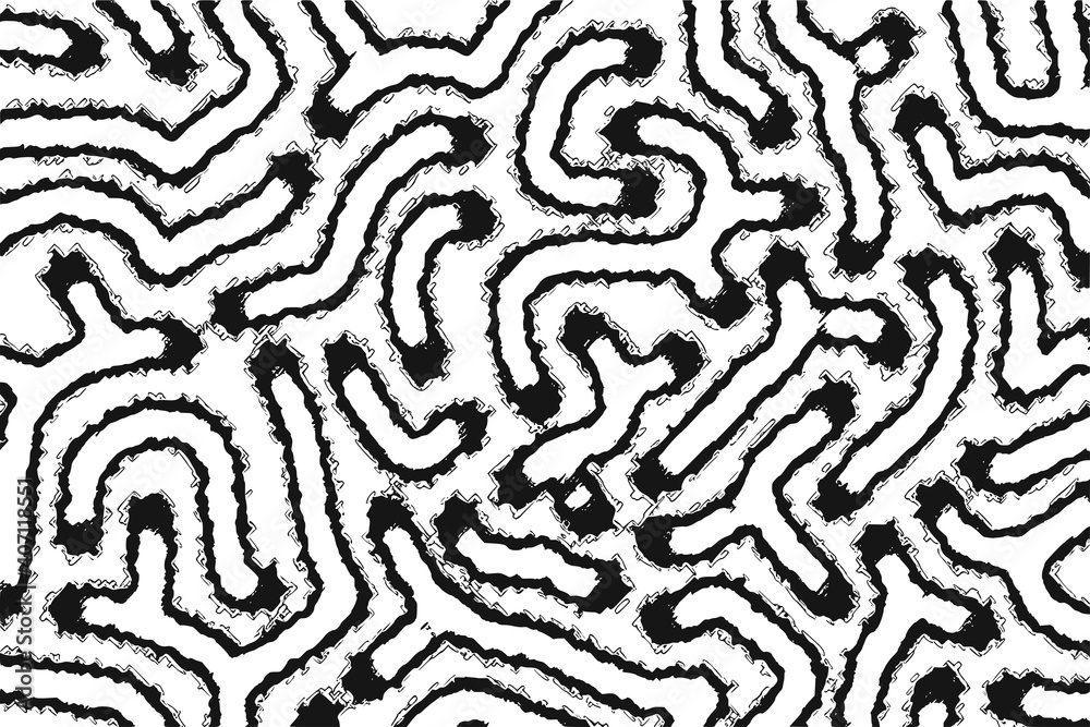 Fototapeta premium Vector texture, grunge background. Shades of gray.