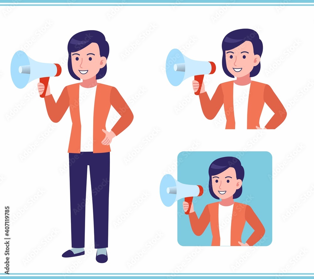 Young woman in a cardigan