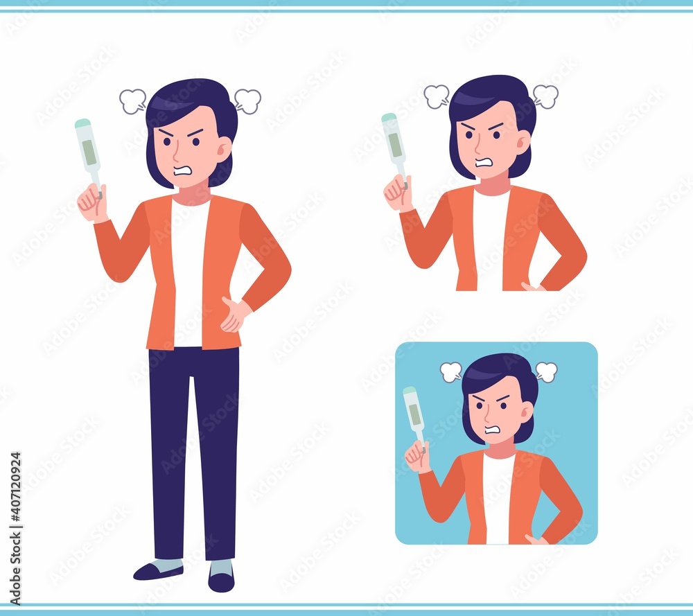 Young woman in a cardigan