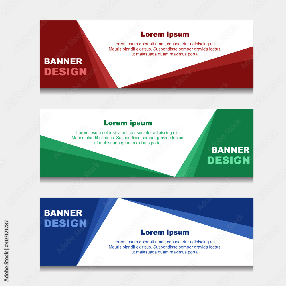 Set of Design Banner Web Template. can be Used for Workflow Layout, Diagram, Web Design. and Label Vector Set of Design Banner Web Template. can be Used for Workflow Layout, Diagram, Web Design. and Label Vector