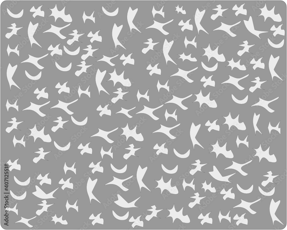 Abstract background with doodle shapes in grey and white Abstract background with doodle shapes in grey and white