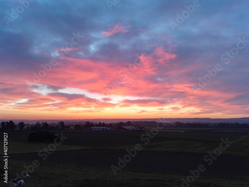 roter Himmel