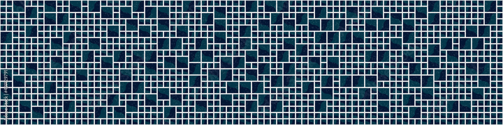 Abstract Geometric Pattern generative computational art illustration