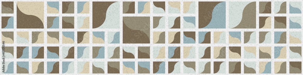 Obraz premium Abstract Geometric Pattern generative computational art illustration