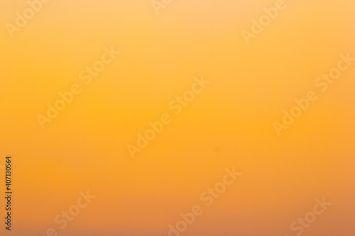 Sky orange gradient shade tone color for nature background