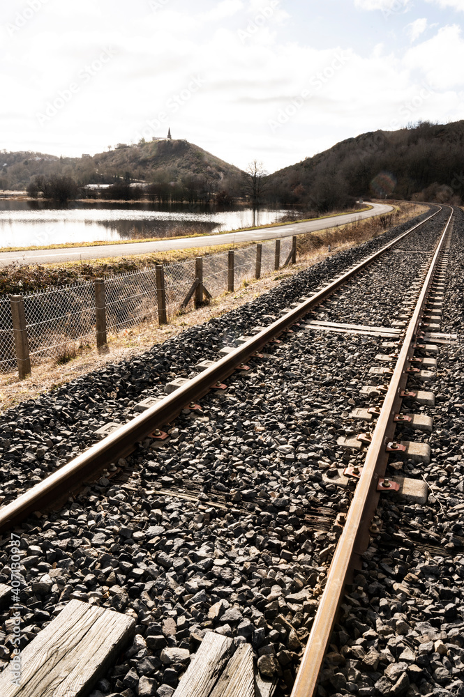 Fototapeta premium voie ferree