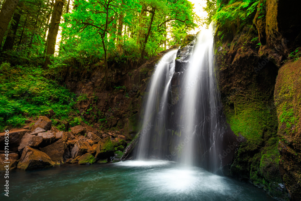 Majestic Falls, McDowell Creek Falls County Park, Oregon