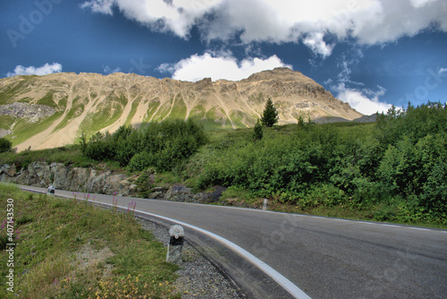 Trip über den Albulapass in der Schweiz 12.8.2020