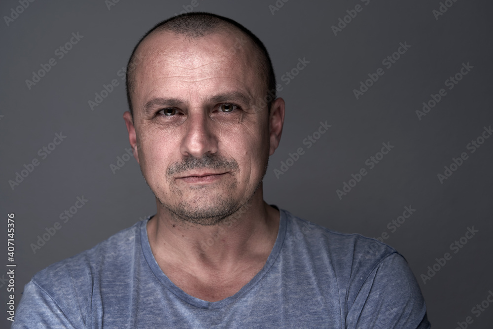Confident middle age man Confident middle age man
