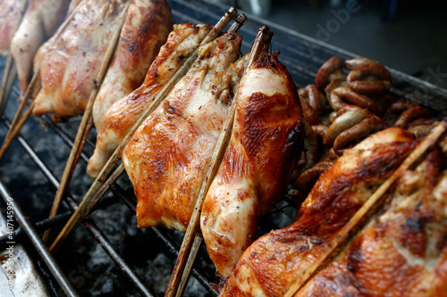 Grilled chicken (Street food)