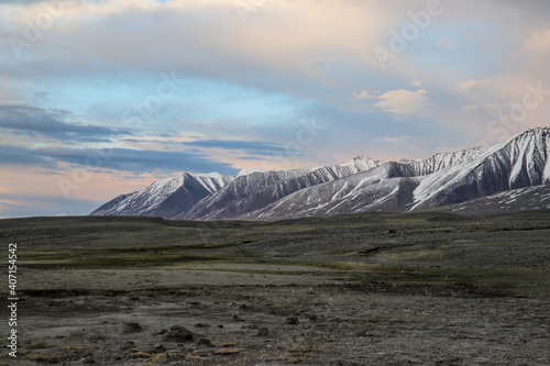 Wakan Valley in Afghanistan beside the Chinese, Pakistan and Tajikistan border photo