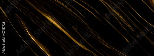 Panel kuchenny z motywem Marble texture wall surface black gold ink pattern graphic  background granite abstract light elegant grey for do floor plan ceramic counter texture tile black yellow background natural for paper.