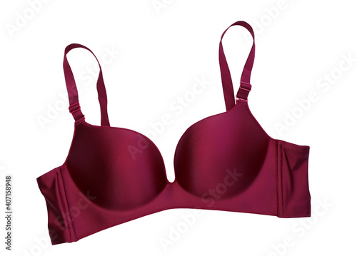 Wallpaper Mural Red womens underwear on white background.This file includes clipping path. Torontodigital.ca