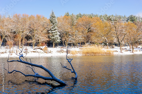 Black Lake Yamanlar Mountain, Izmir - Turkey photo