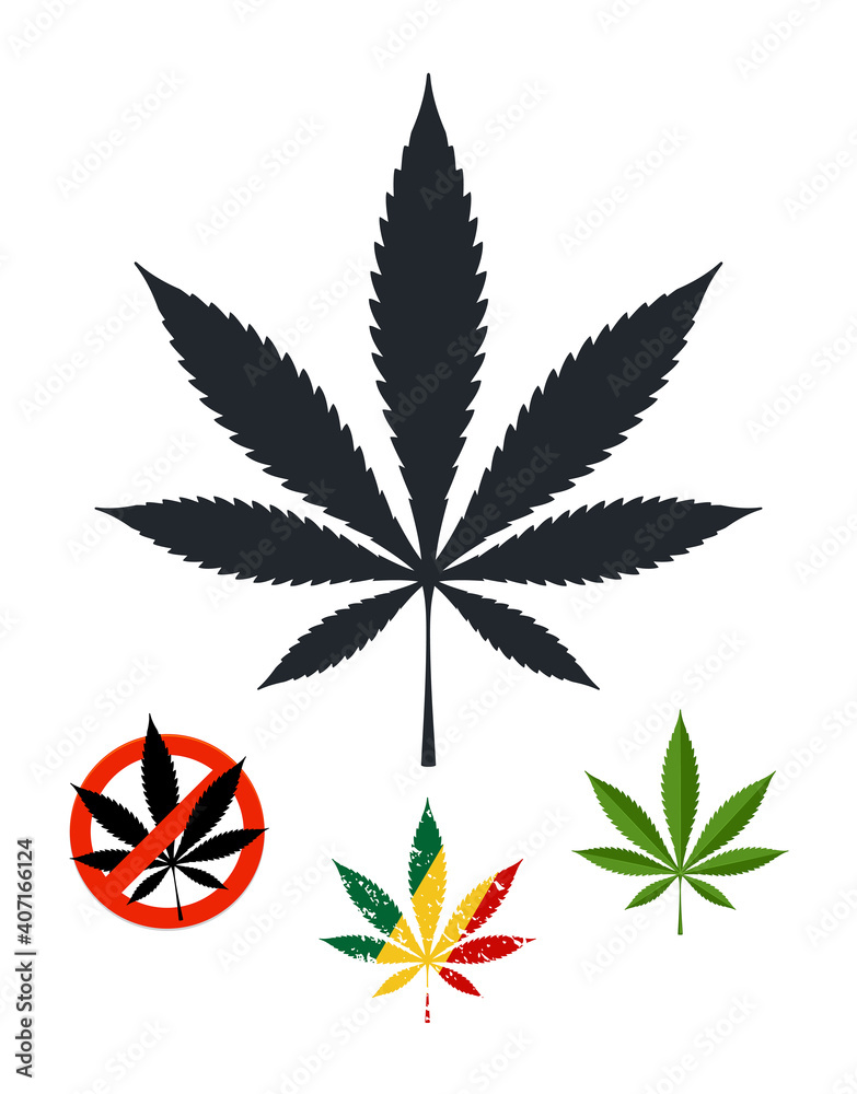 Cannabis leaf signs