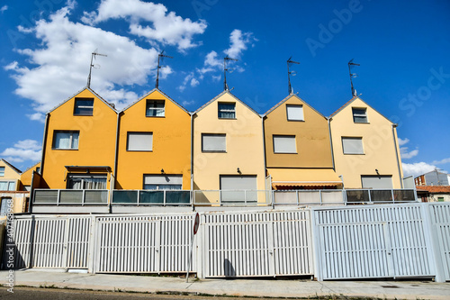 Detail view of Astorga spanish city in leon spain. photo