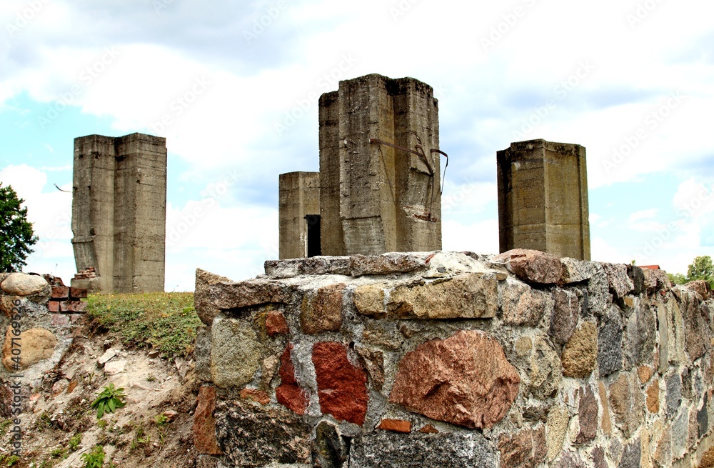 Naklejka premium Wysocko , Miękisz Nowy , Laszki , Wietlin III , Wietlin