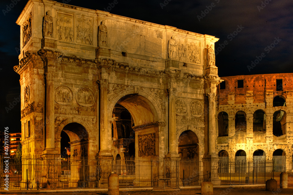 Konstantinsbogen in Rom