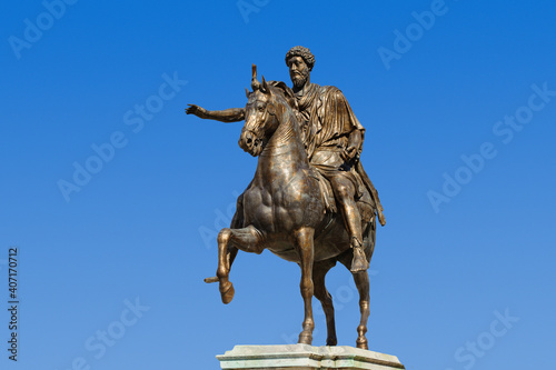 Reiterstatue Marc Aurels in Rom
