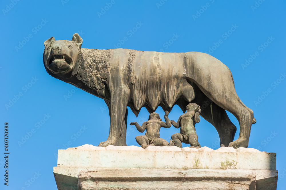 Kapitolinische Wölfin in Rom