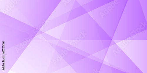Banner background with pastel purple low poly design vector horizontal purple banner