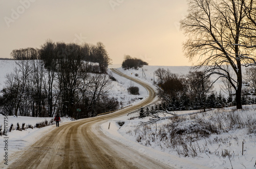 droga zima  © wedrownik52