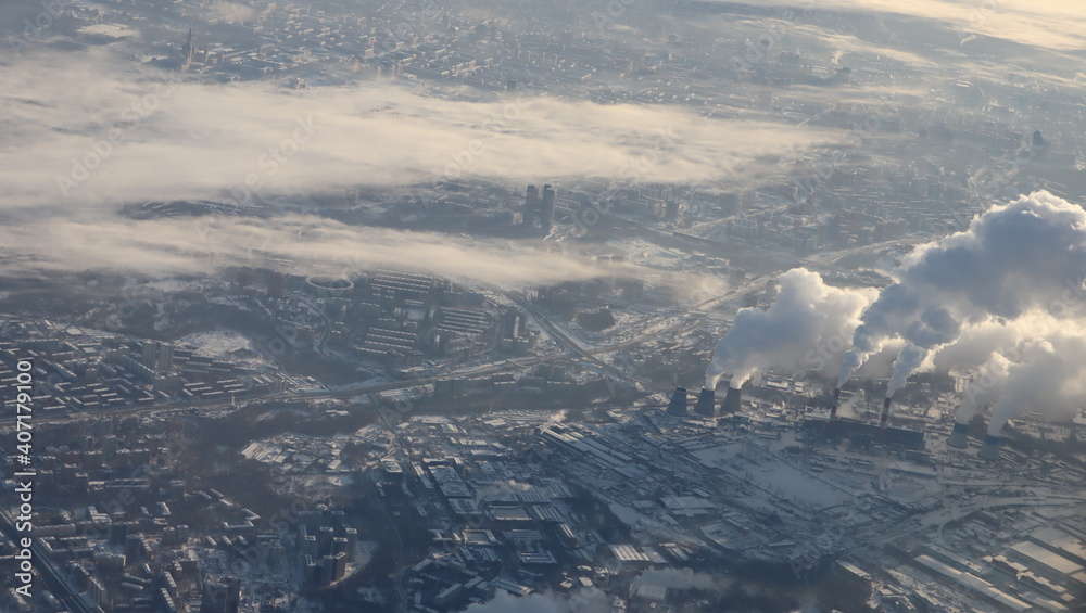 Fototapeta premium sky moscow