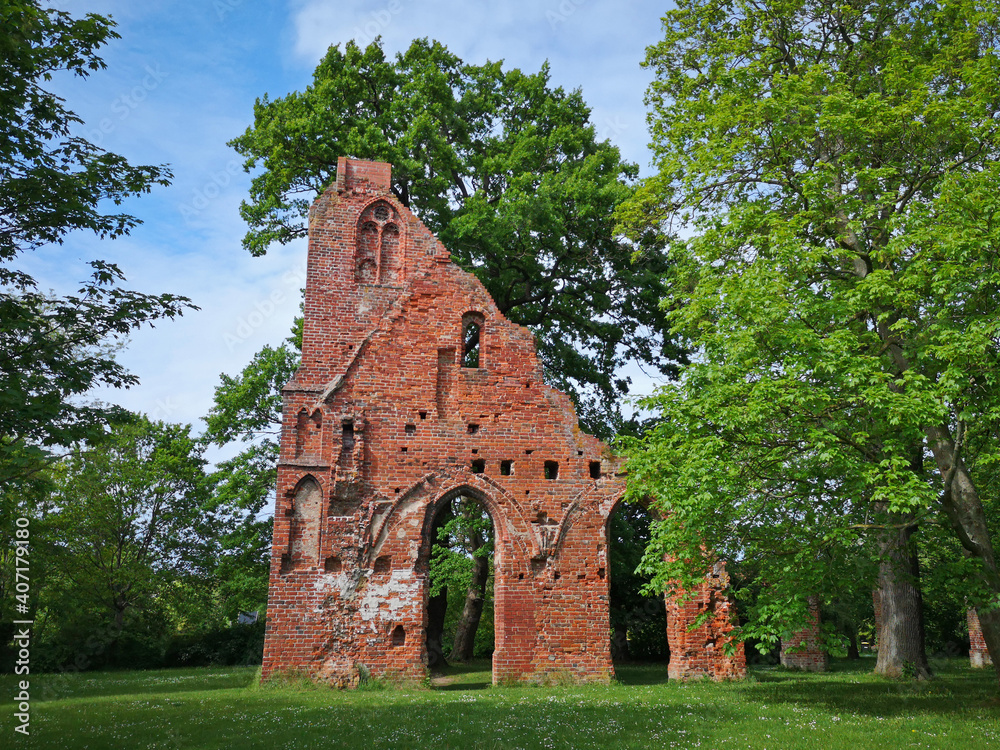 Fototapeta premium Klosterruine Eldena